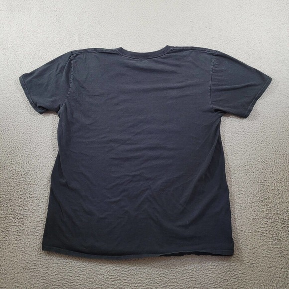 One Punch‎ Man Shirt Mens Extra Large Black Adult Swim Nerd Retro Graphic Tee - Picture 7 of 10